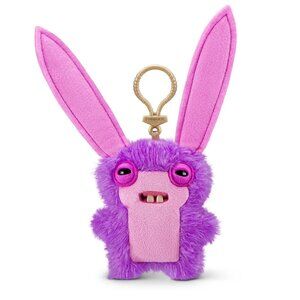 Fuggler Plush Clip On Keyring LORD LONG EARS 5" Funny Ugly Monster Valentines